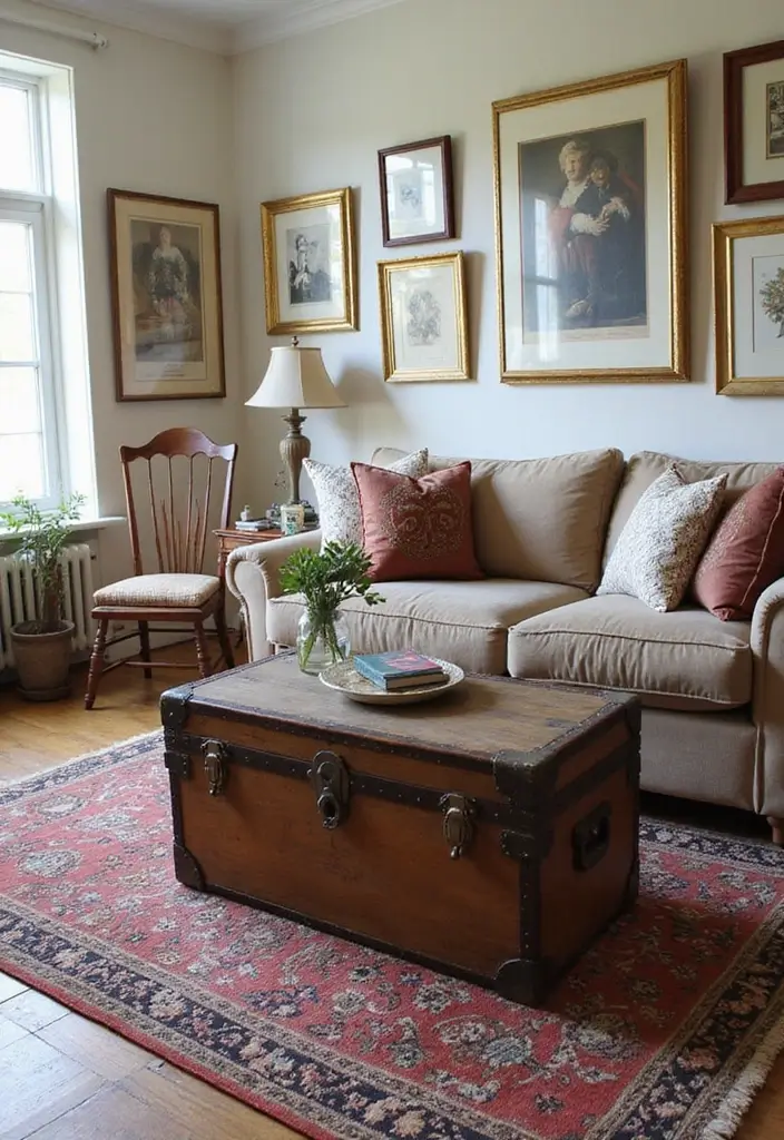 10 Eclectic Furniture Arrangements That Will Transform Your Living Space (You Won't Believe #6!) - 9. Vintage Finds and Thrift Store Treasures