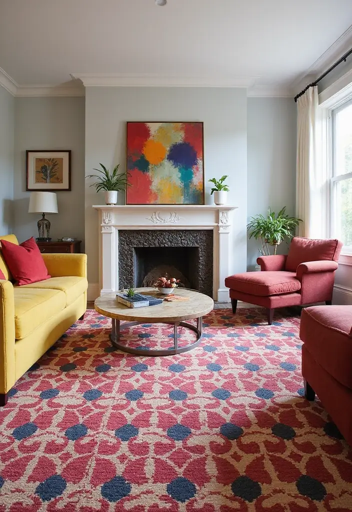 10 Stunning 9x12 Rugs That Will Transform Your Living Room Into a Cozy Haven! - 4. Bold Patterns