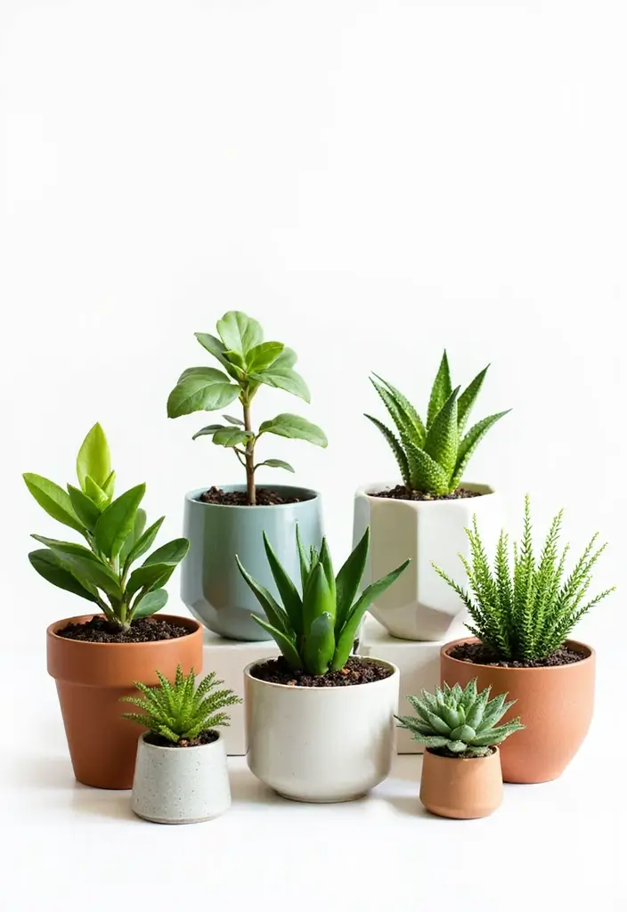 12 Indoor Plant Styling Tricks That'll Transform Your Space into a Lush Oasis! - 3. Use Unique Containers