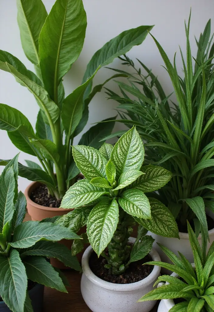 12 Indoor Plant Styling Tricks That'll Transform Your Space into a Lush Oasis! - 8. Mix and Match Textures