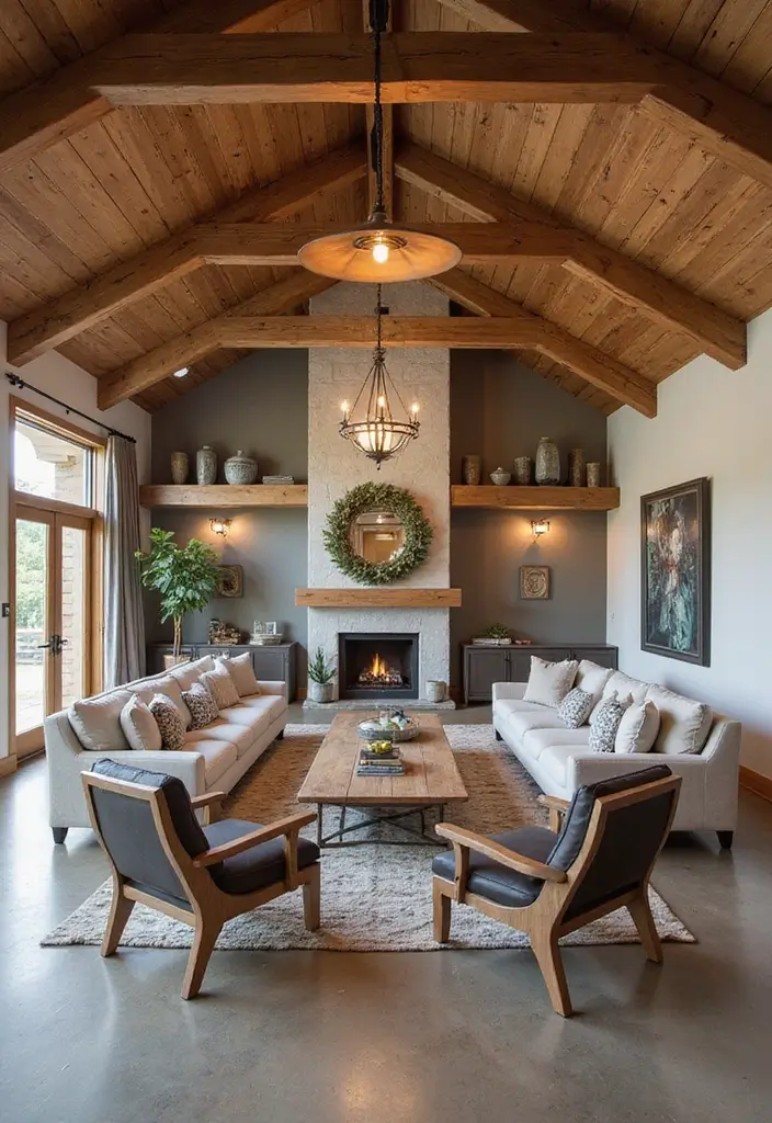 15 Jaw-Dropping Barndominium Floor Plans That Maximize Space like Never Before! - 11. Rustic Charm with Modern Amenities