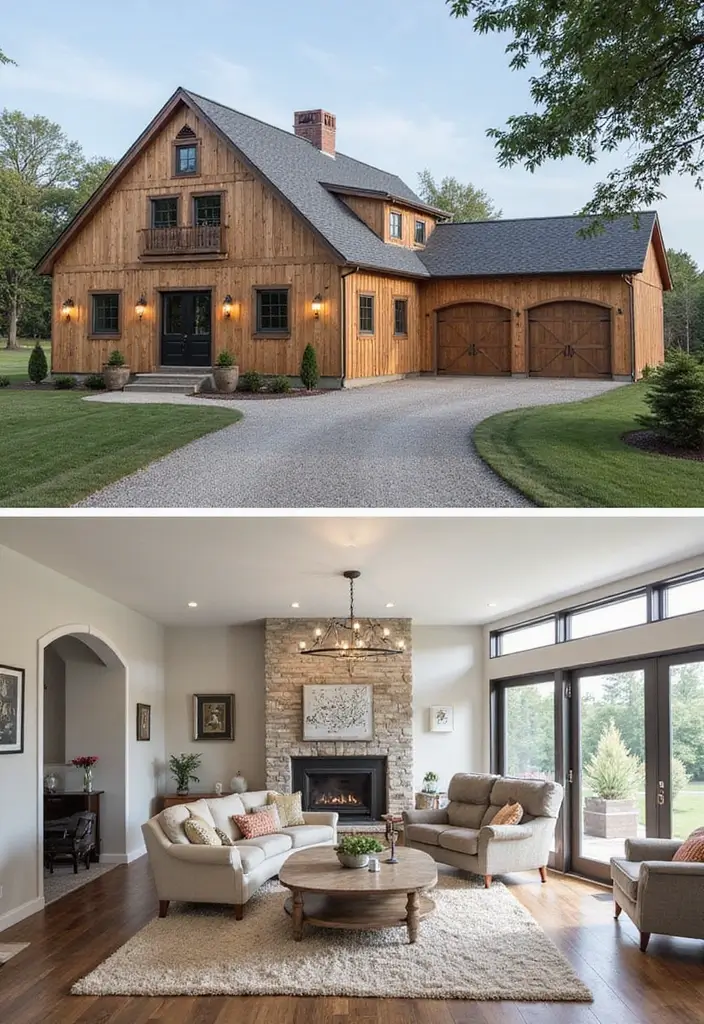 15 Jaw-Dropping Barndominium Floor Plans That Maximize Space like Never Before! - 14. Garage Spaces That Double as Living Areas