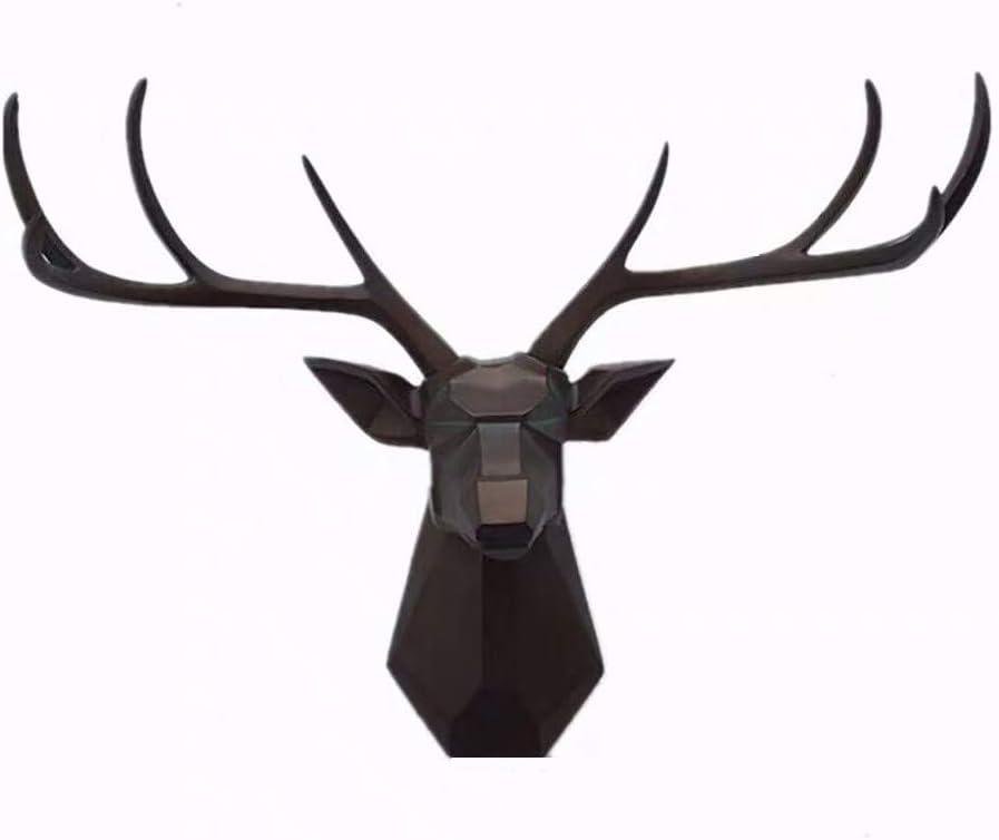 Why We Love the Faux Geometry Deer Head Wall Art for Every Room