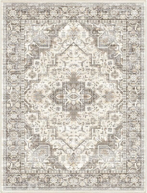 Our Review of the Washable Vintage 8×10 Area Rug for Cozy Homes