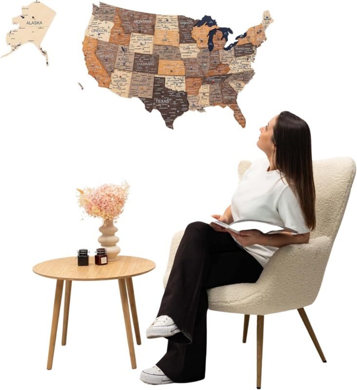 Our Review: Enjoy The Wood 3D USA Map – Perfect Travel Tracker Wall Art