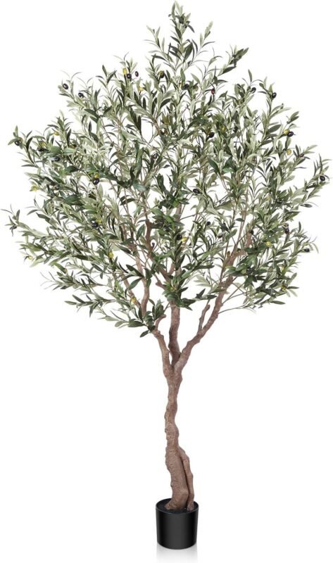 Why We Love Our LOMANTO 7Ft Artificial Olive Tree: Realistic & Easy