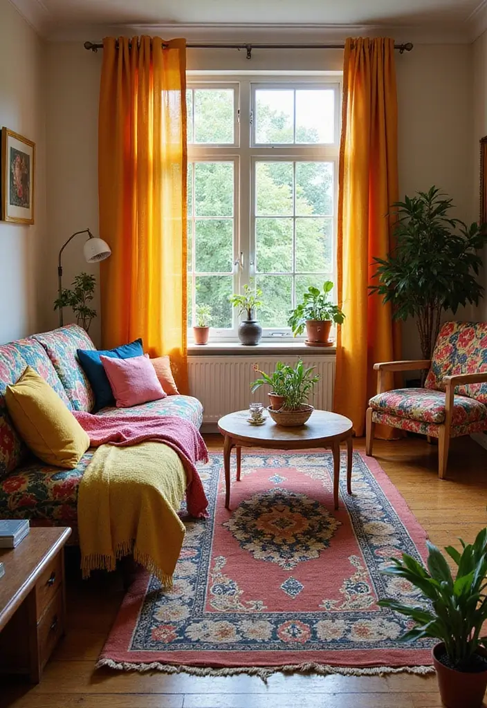 25 Mediterranean Living Room Decor Ideas That'll Make You Feel Like You're on Vacation! - 16. Bright Textiles