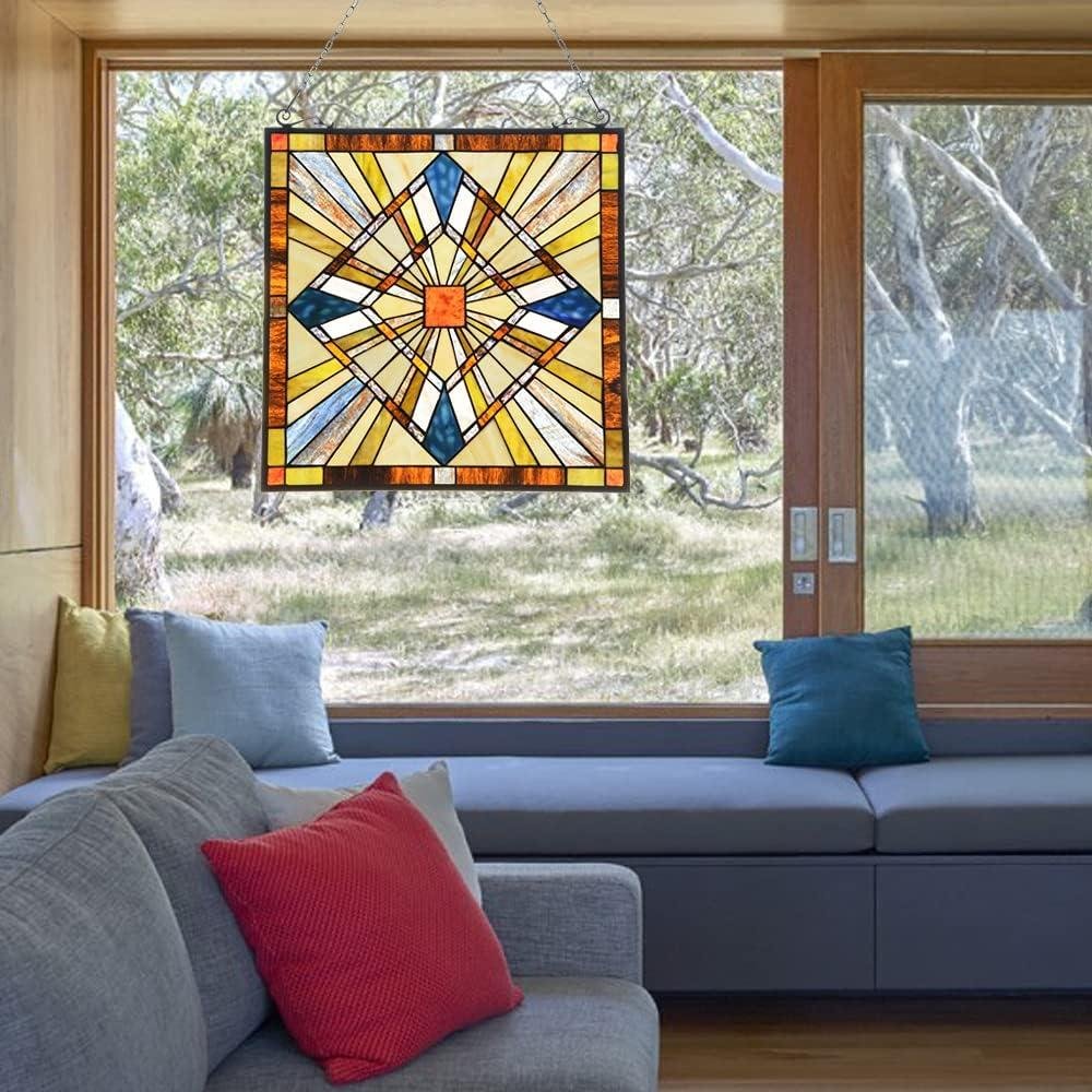 Our Review: Stunning Handcrafted Capulina Tiffany Stained Glass Panels