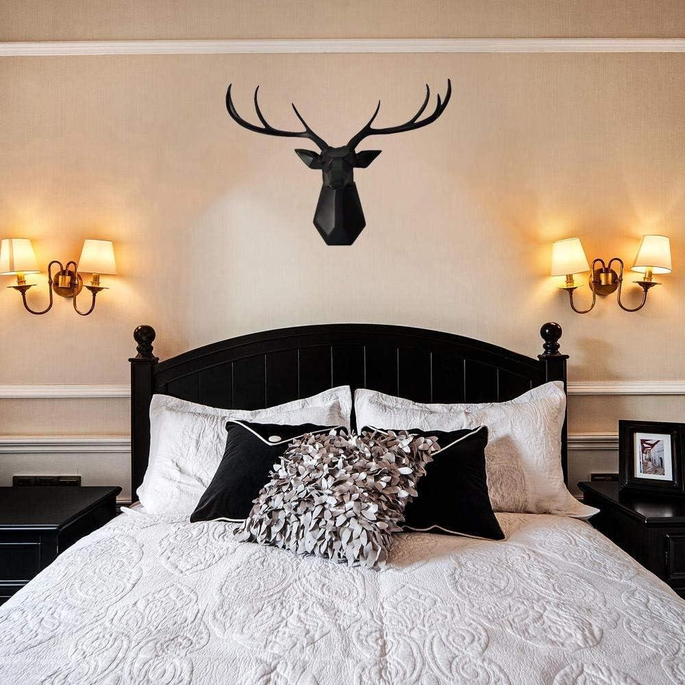 Why We Love the Faux Geometry Deer Head Wall Art for Every Room