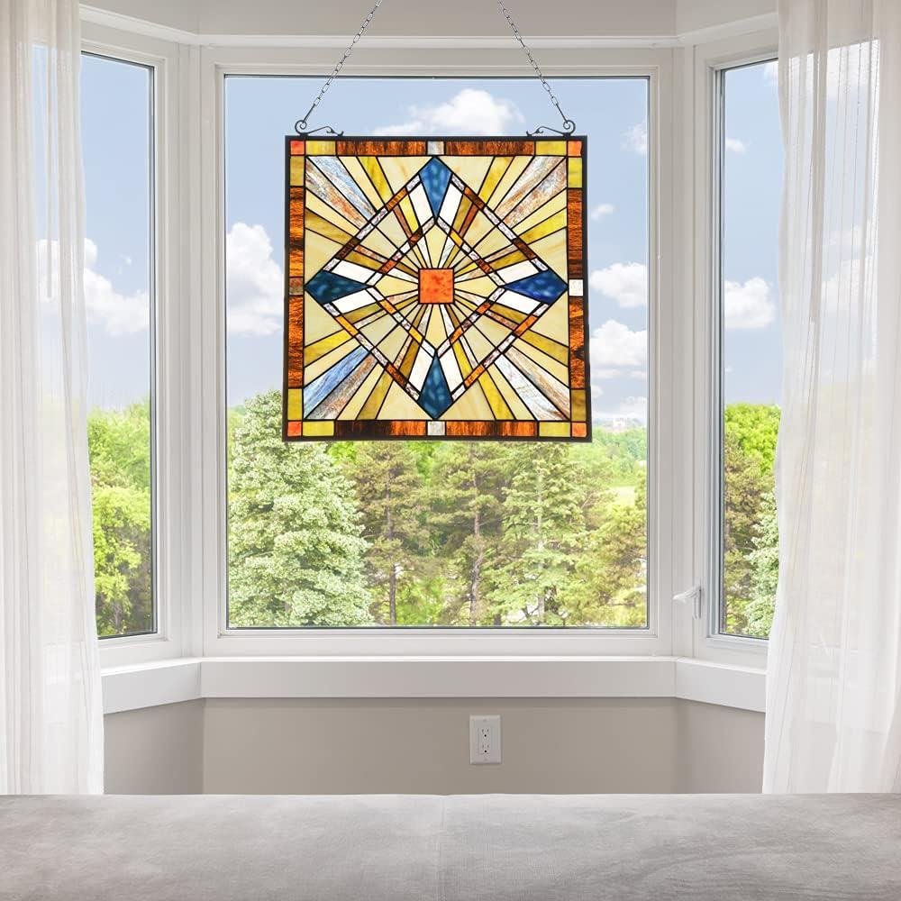 Our Review: Stunning Handcrafted Capulina Tiffany Stained Glass Panels