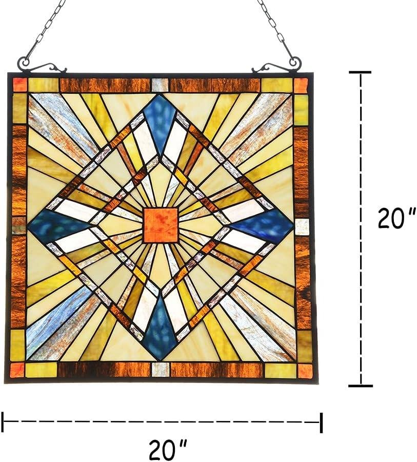 Our Review: Stunning Handcrafted Capulina Tiffany Stained Glass Panels