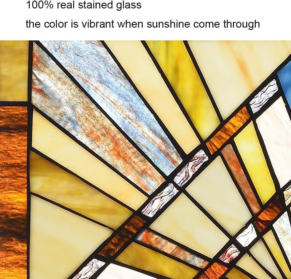 Our Review: Stunning Handcrafted Capulina Tiffany Stained Glass Panels