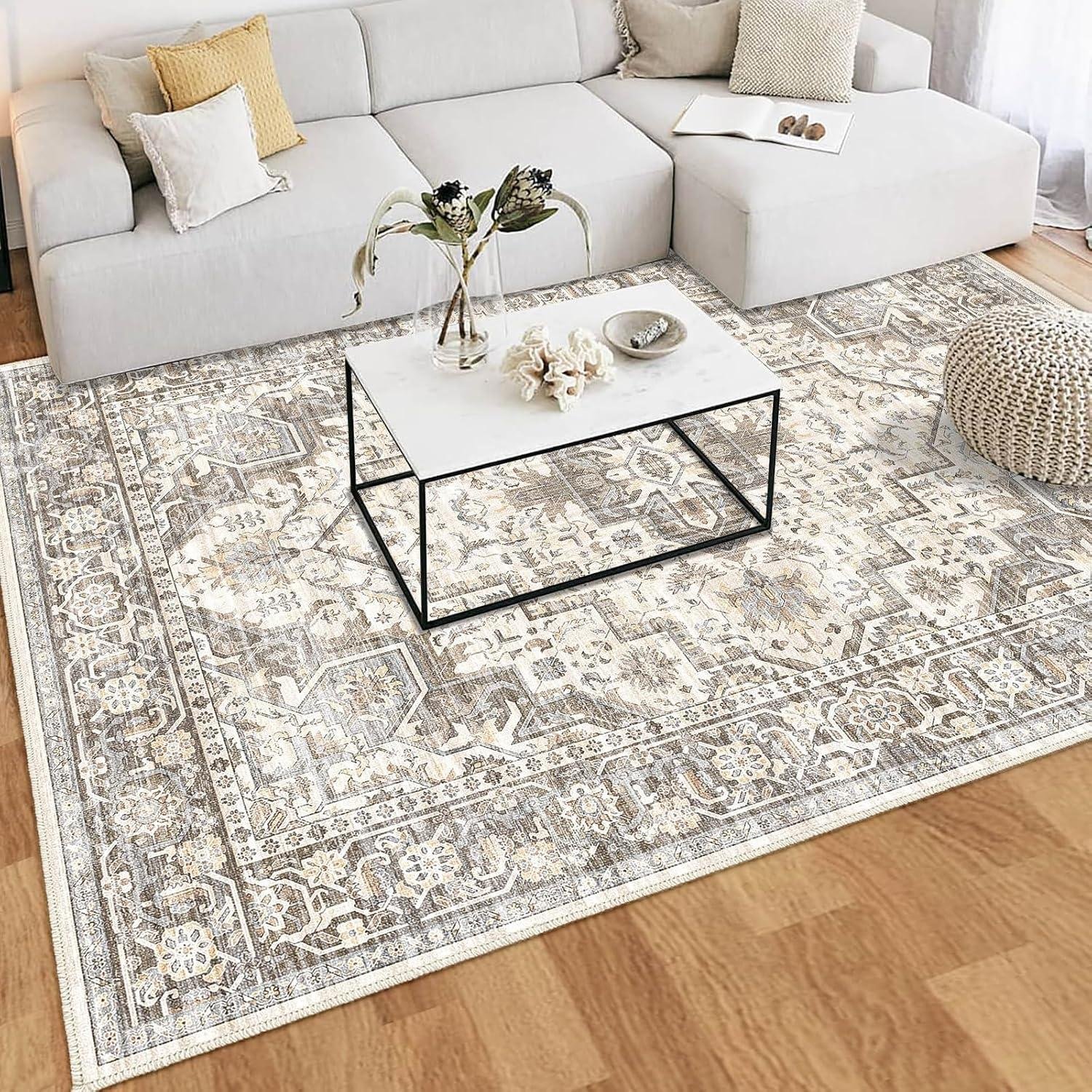 Our Review of the Washable Vintage 8x10 Area Rug for Cozy Homes