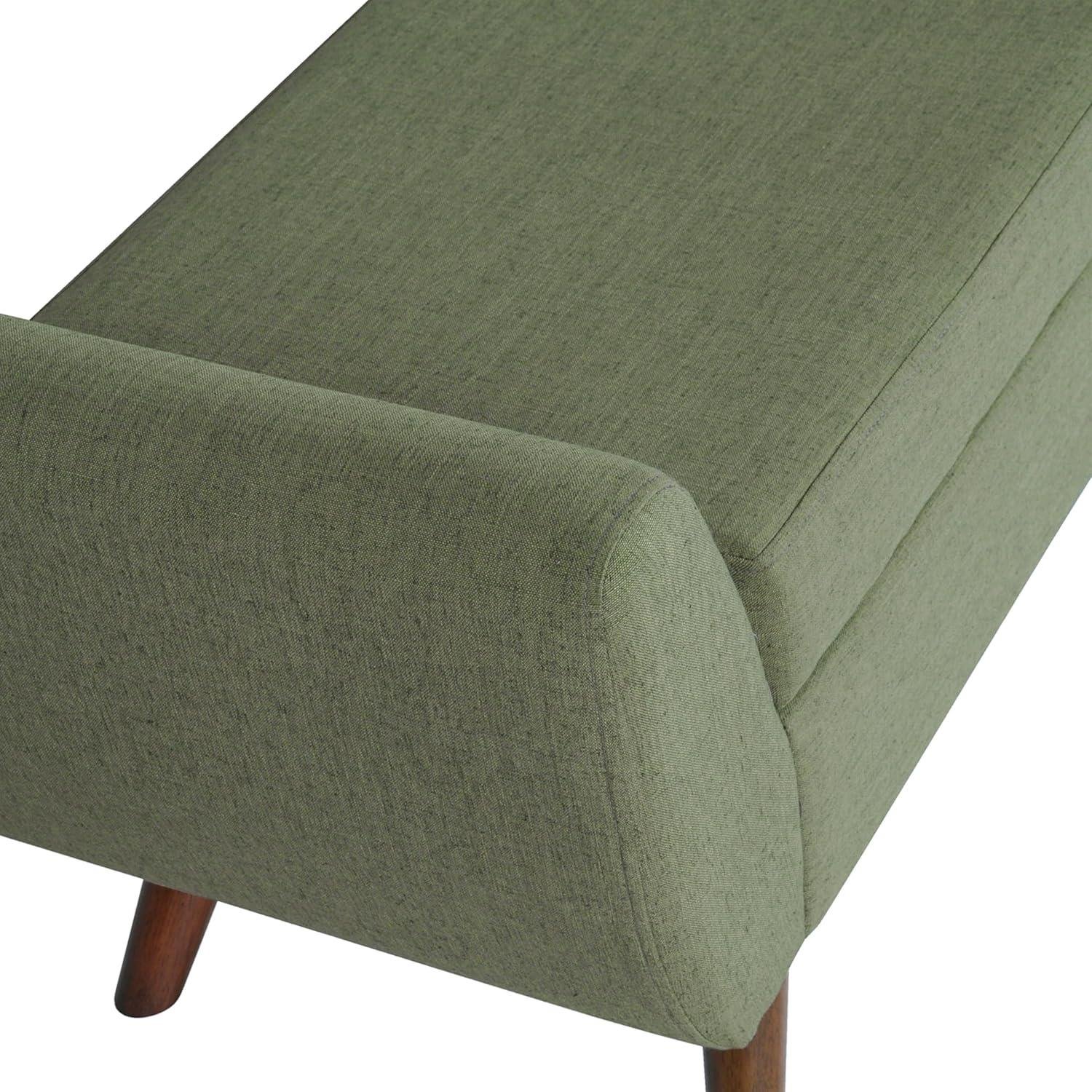 Our Review: HomePop Modern Olive Green Storage Bench for Every Room