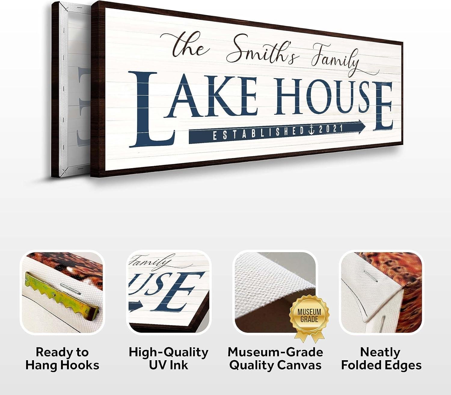 Why We Love Our Tailored Canvases Custom Lake House Sign