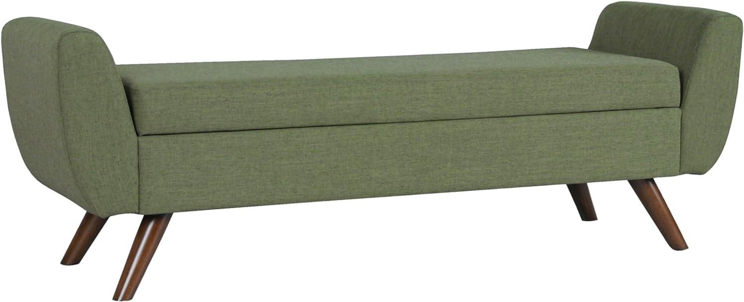 Our Review: HomePop Modern Olive Green Storage Bench for Every Room