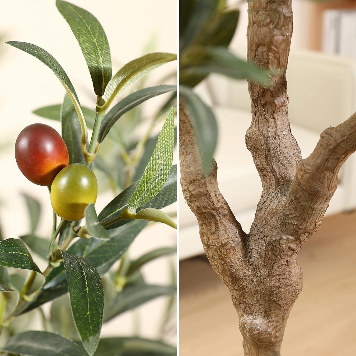 Why We Love Our LOMANTO 7Ft Artificial Olive Tree: Realistic & Easy