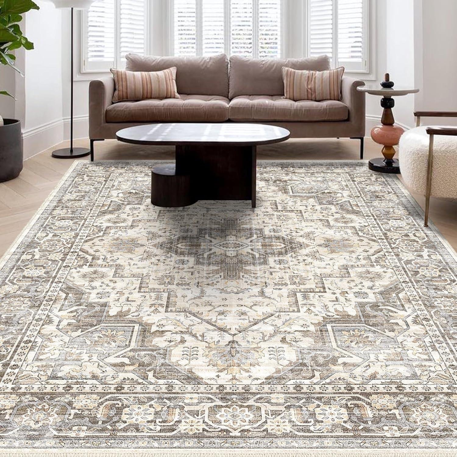 Our Review of the Washable Vintage 8x10 Area Rug for Cozy Homes