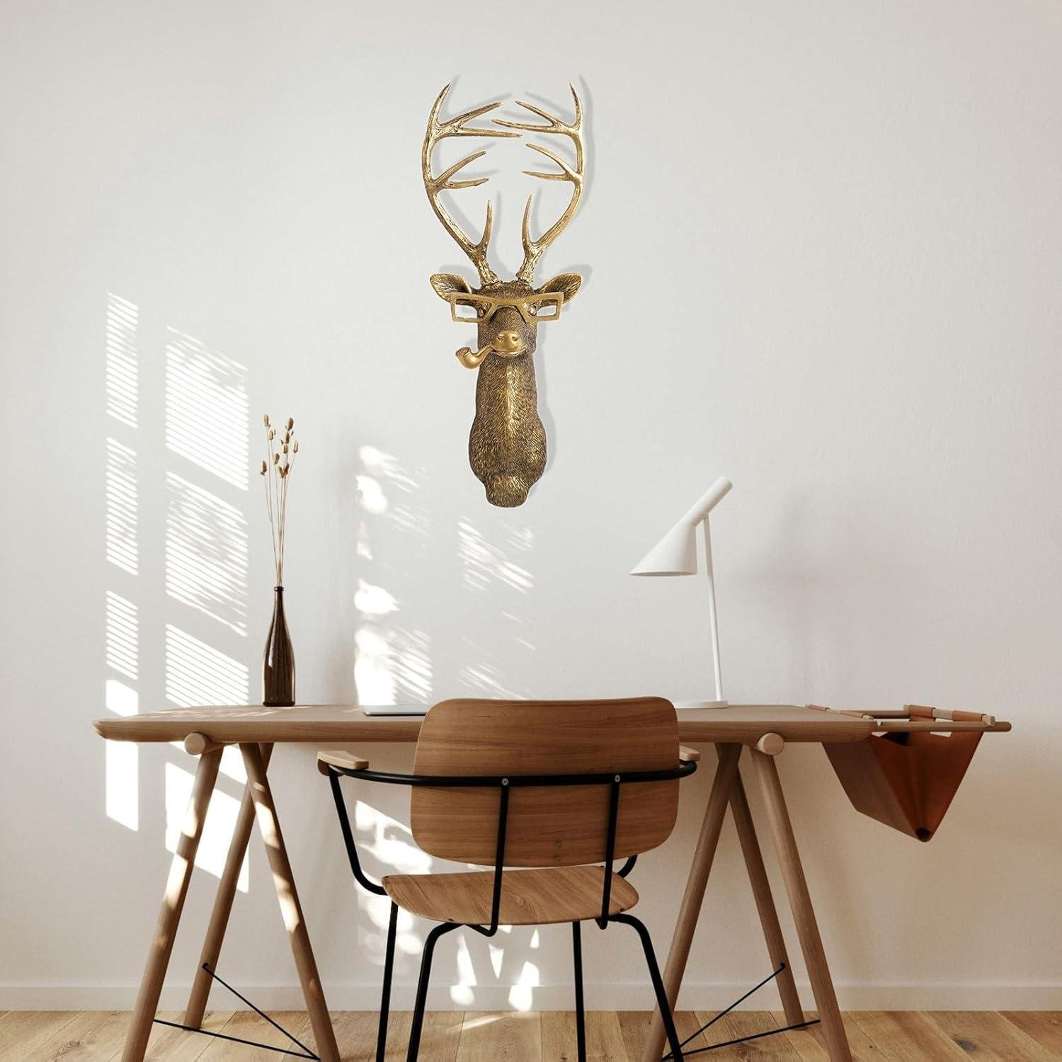 Our Review: GUASDIE Resin Animal Head Wall Decor for Stylish Homes