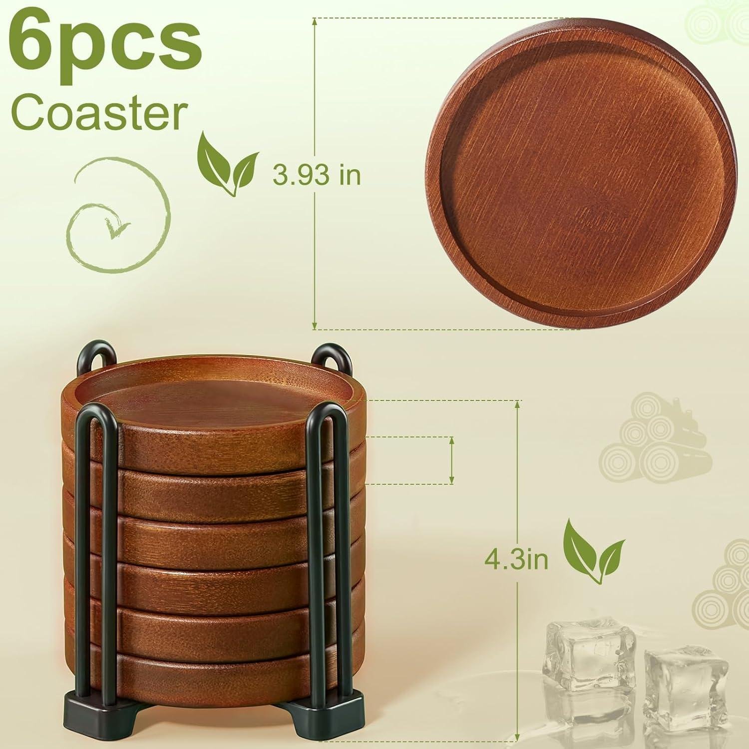 Our Take on Wooden Coasters That Protect & Beautify