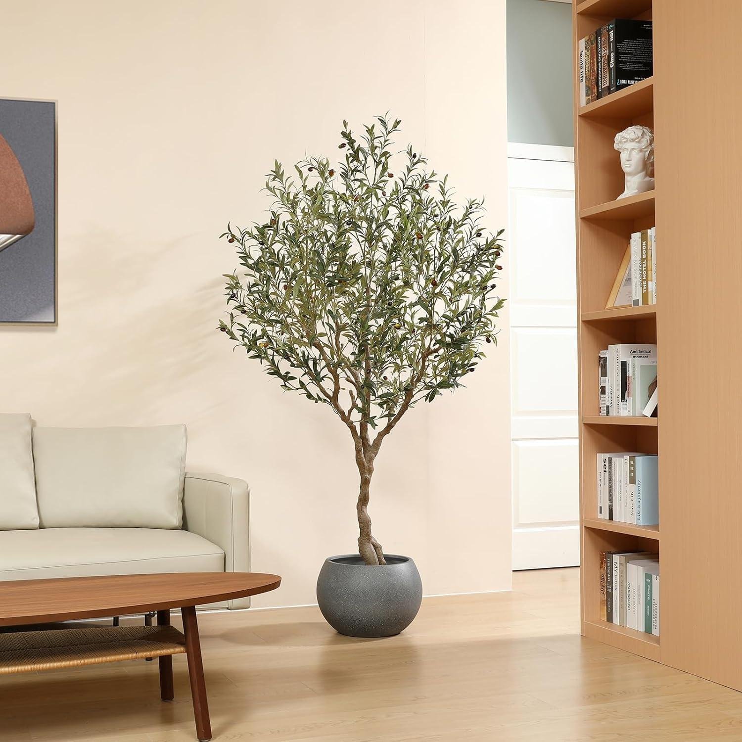 Why We Love Our LOMANTO 7Ft Artificial Olive Tree: Realistic & Easy