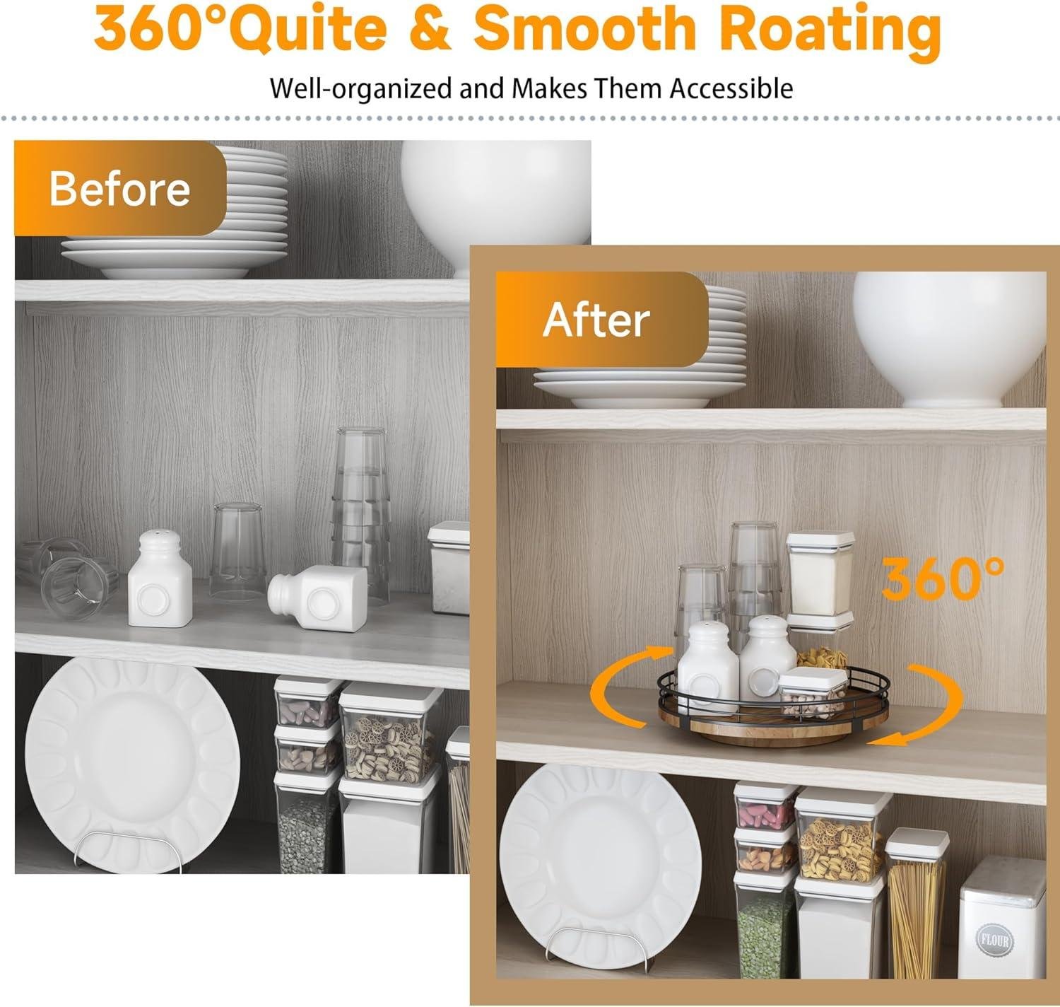 Our Review: Walnut Wood Lazy Susan Transforms Kitchen Storage

AI: Human-level artificial intelligence