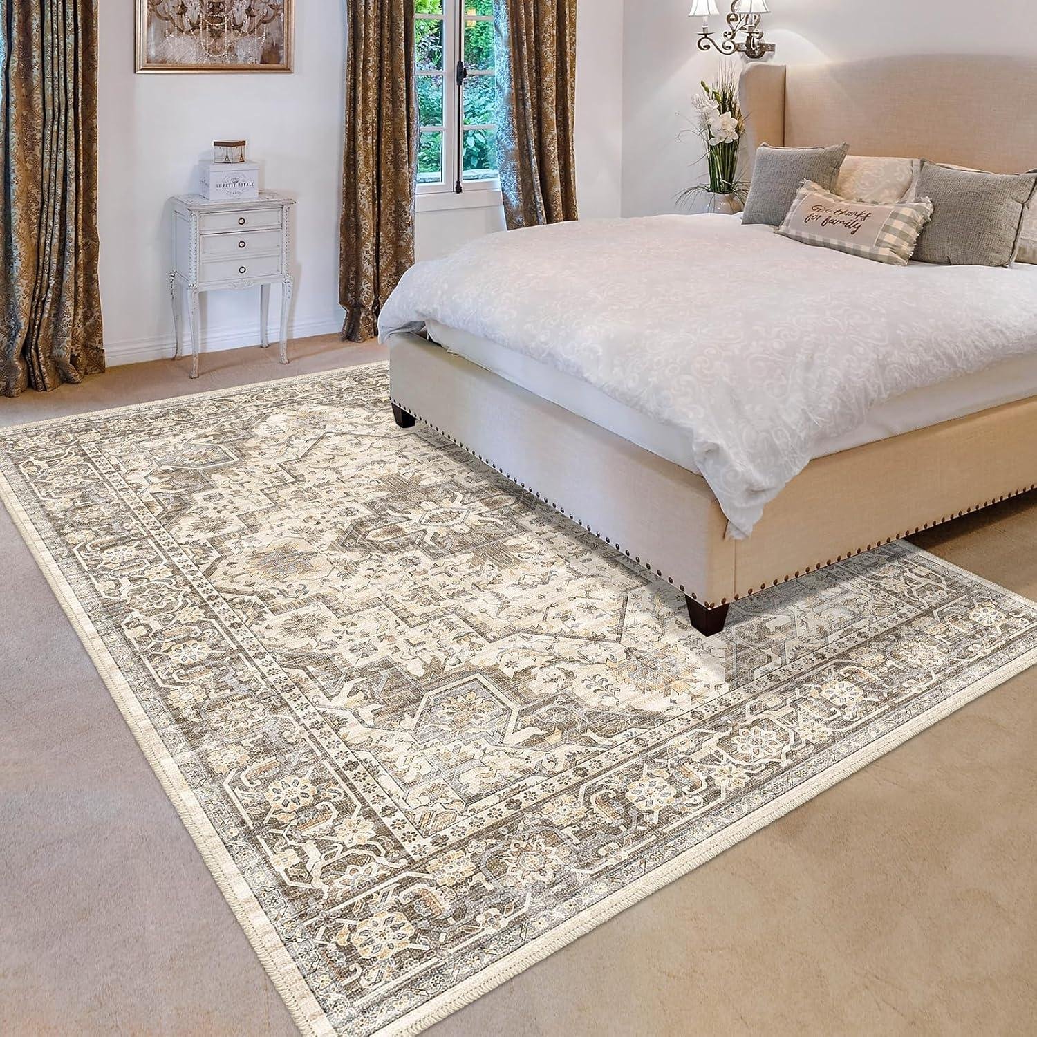 Our Review of the Washable Vintage 8x10 Area Rug for Cozy Homes