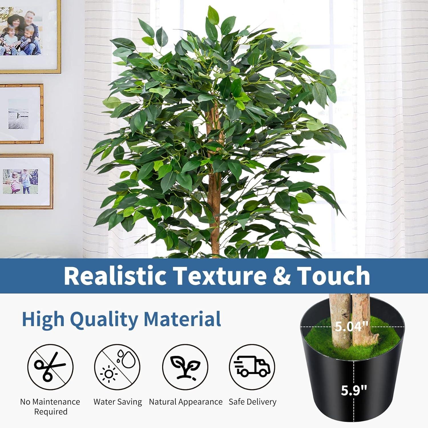 Our Honest Take on 6Ft Artificial Ficus Trees: Style & Value Review