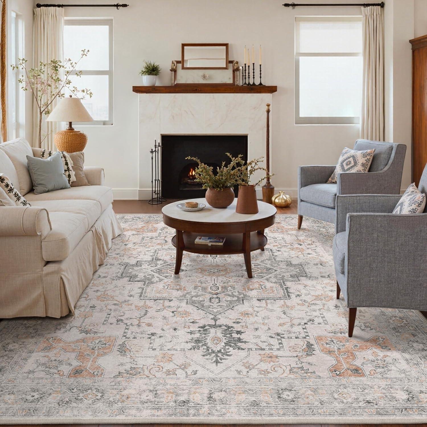 Our Review: GENIMO 8x10 Vintage Rug - Stylish, Soft & Practical