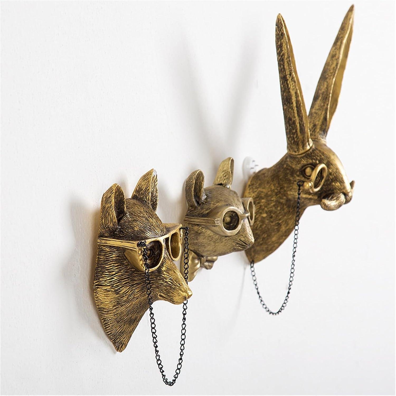 Our Review: GUASDIE Resin Animal Head Wall Decor for Stylish Homes