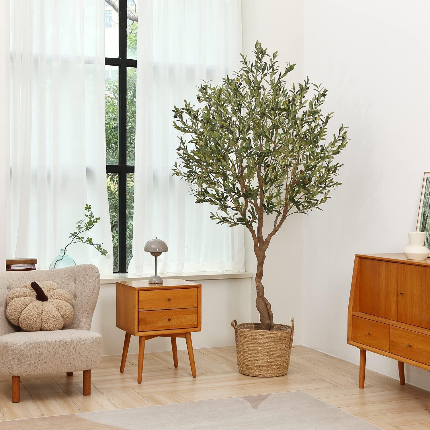Why We Love Our LOMANTO 7Ft Artificial Olive Tree: Realistic & Easy