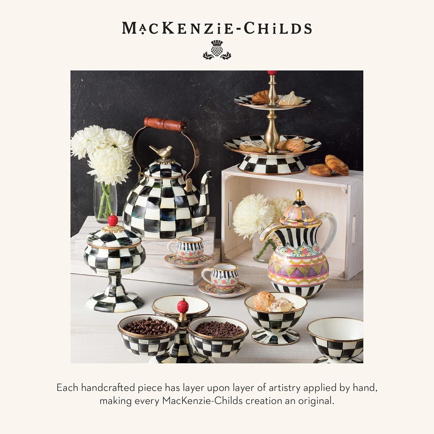 Why We Love the MACKENZIE-CHILDS Tall Black & White Vase