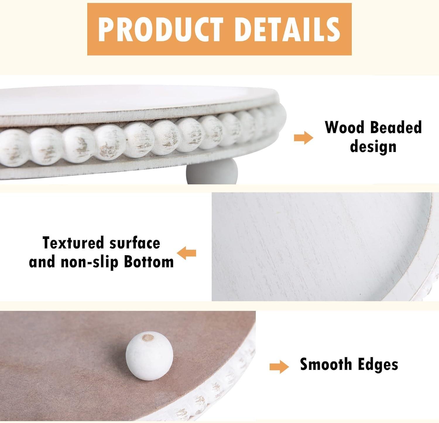 Our Review: Rustic Elegance in HPC's 12in Beaded Tray