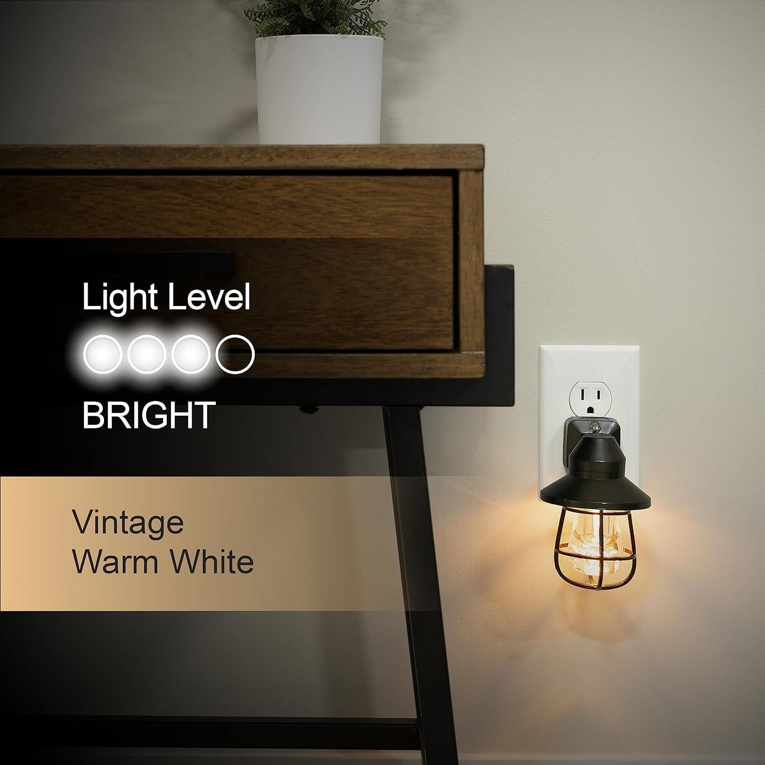Illuminating Nostalgia: Our Take on GE's Vintage LED Night Lights