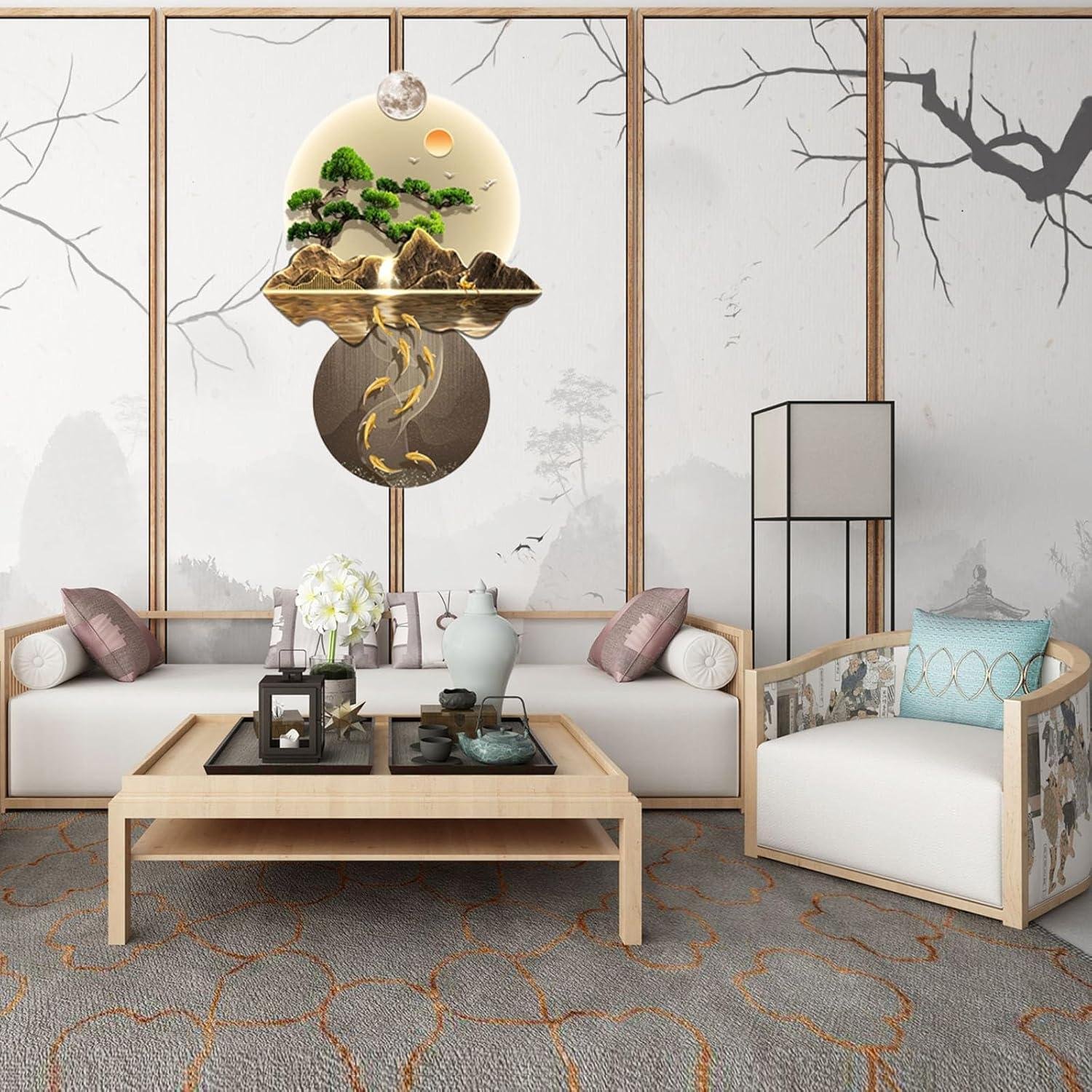 Our Review of 3D LED Wall Art: Elegant Chinese Sculptures for Home