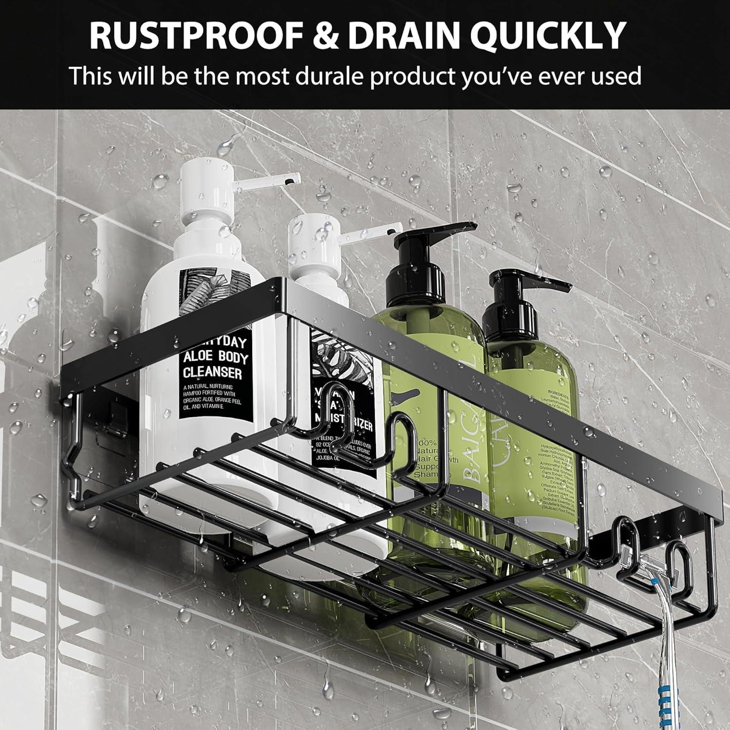 We Tested the Moforoco Shower Caddy: Storage Savior!