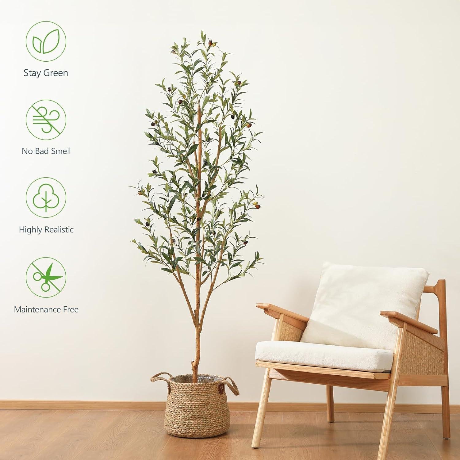 Our Review of Kazeila 6FT Artificial Olive Tree: Easy, Lifelike Decor