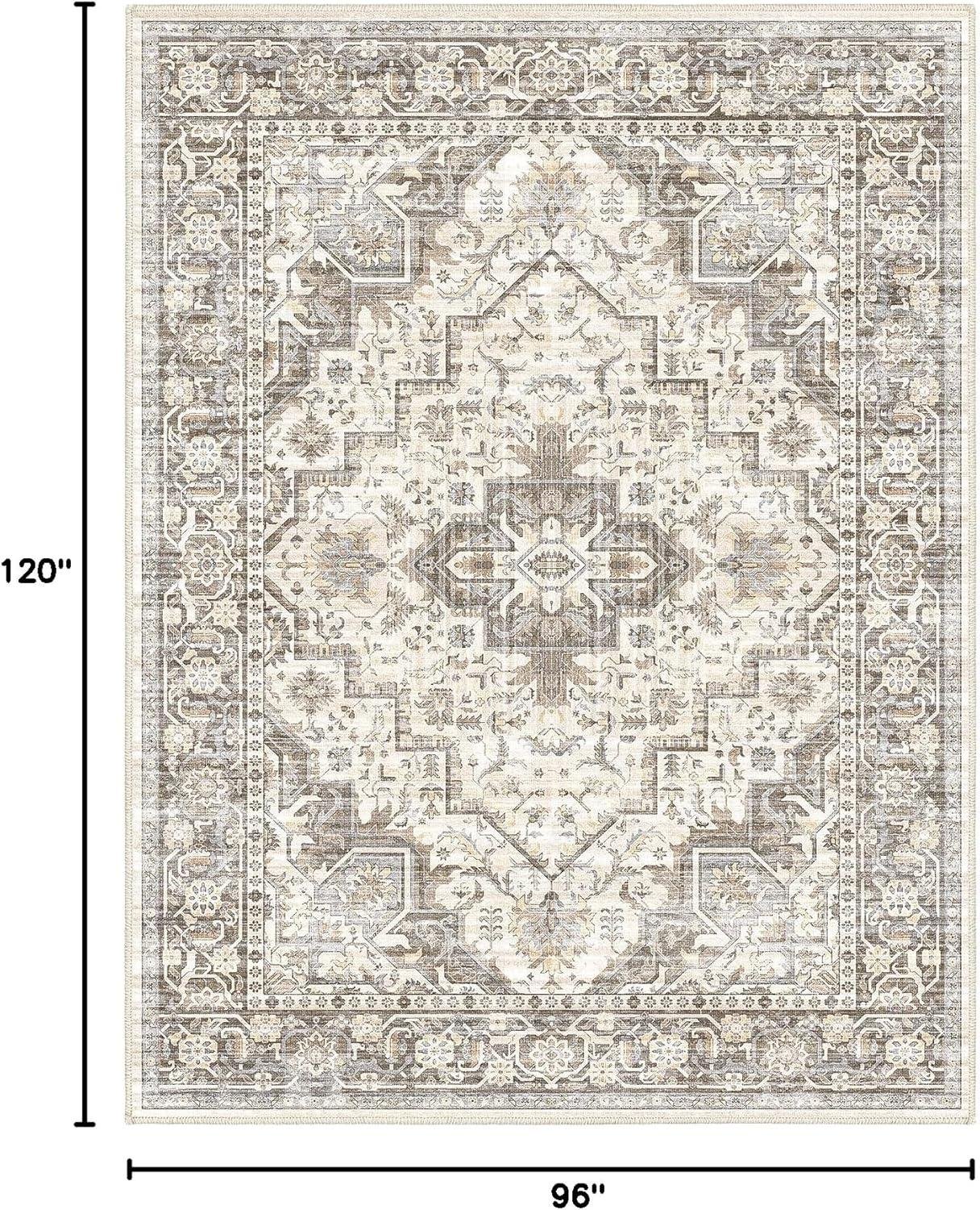 Our Review of the Washable Vintage 8x10 Area Rug for Cozy Homes