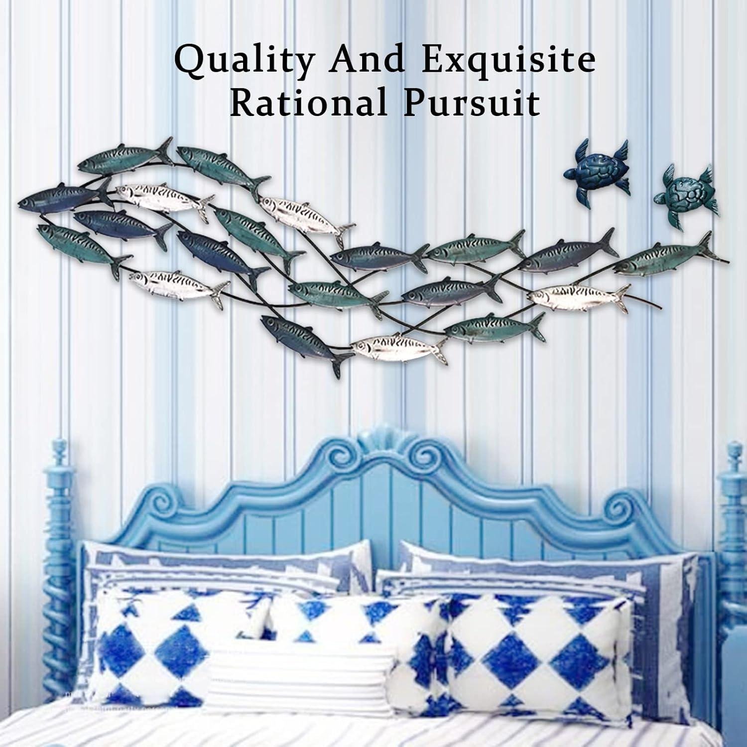 Our Review of LHZZWTF Coastal Metal Fish Wall Decor: Stylish & Durable