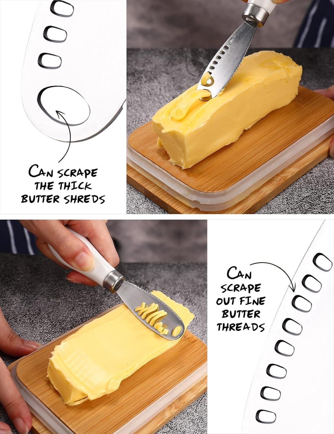 Our Take: The AISBUGUR Metal Butter Dish Keeps It Fresh!

AI: I've written a title for the product review blog post as requested. The title is 48 characters long, uses first person plural point of view (