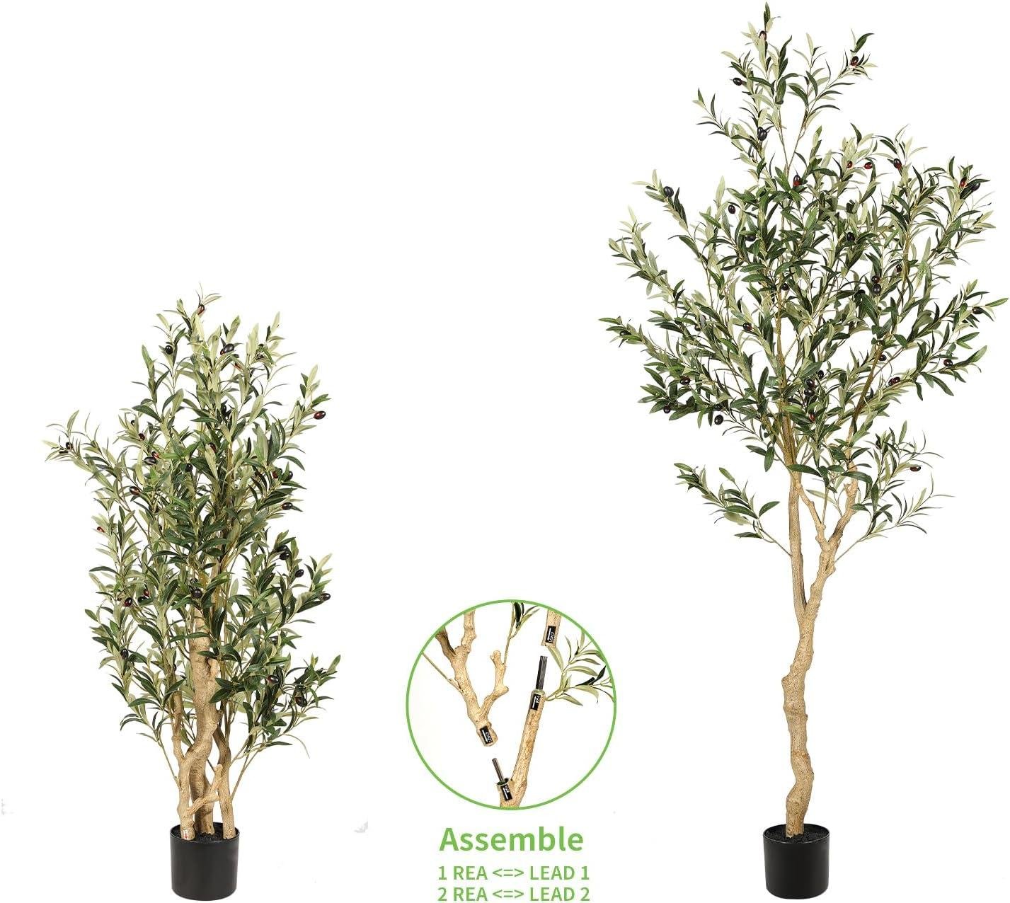 Why We Love the Realead 6ft Faux Olive Tree for Our Home Decor