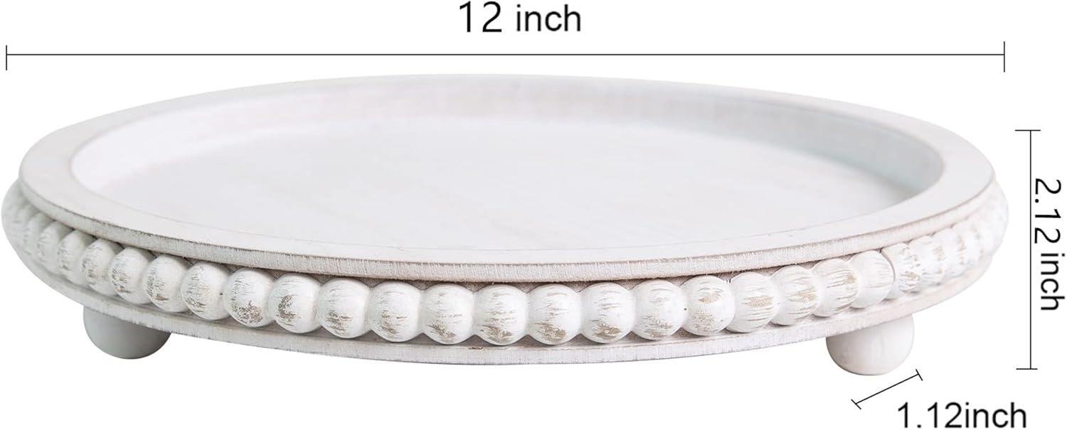 Our Review: Rustic Elegance in HPC's 12in Beaded Tray