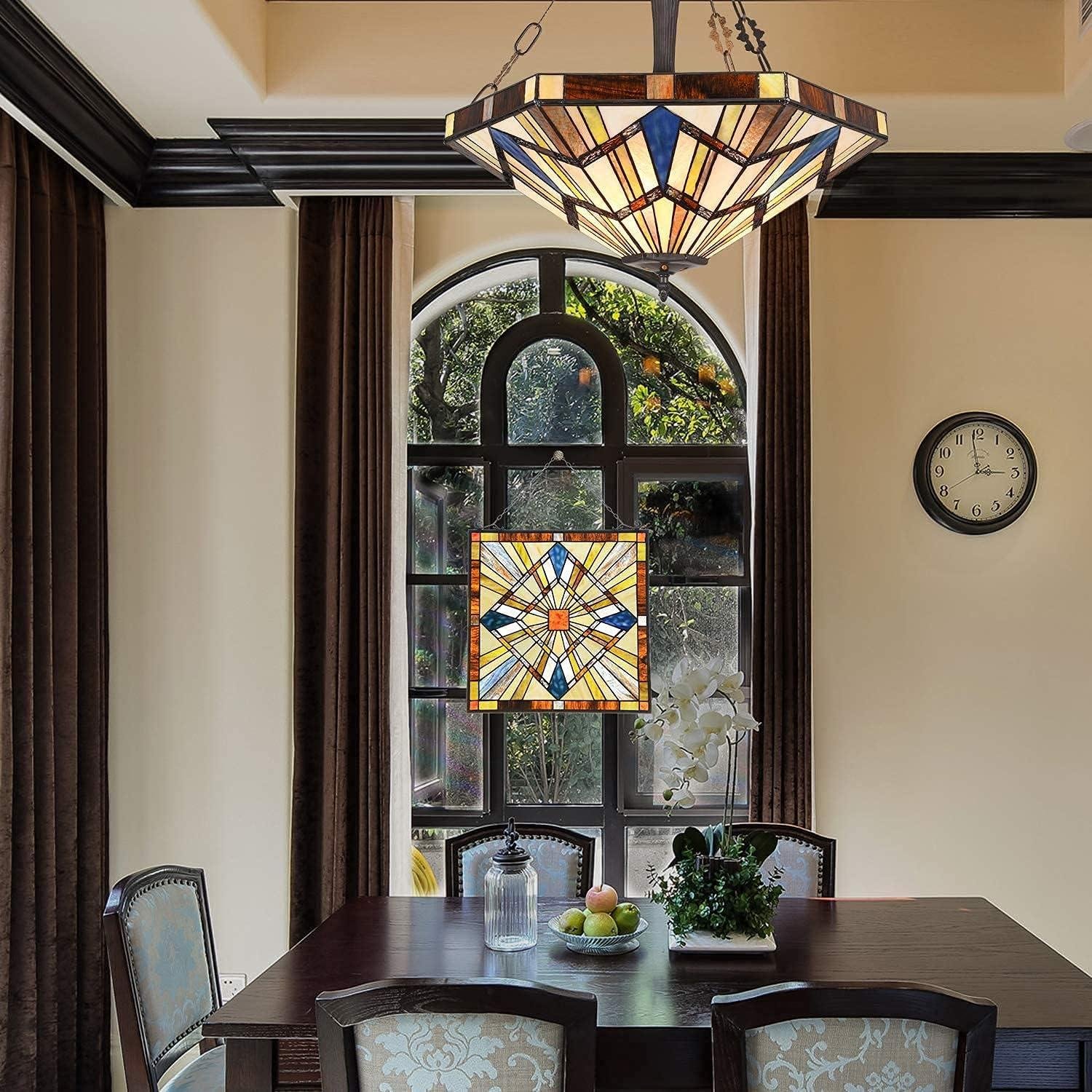 Our Review: Stunning Handcrafted Capulina Tiffany Stained Glass Panels