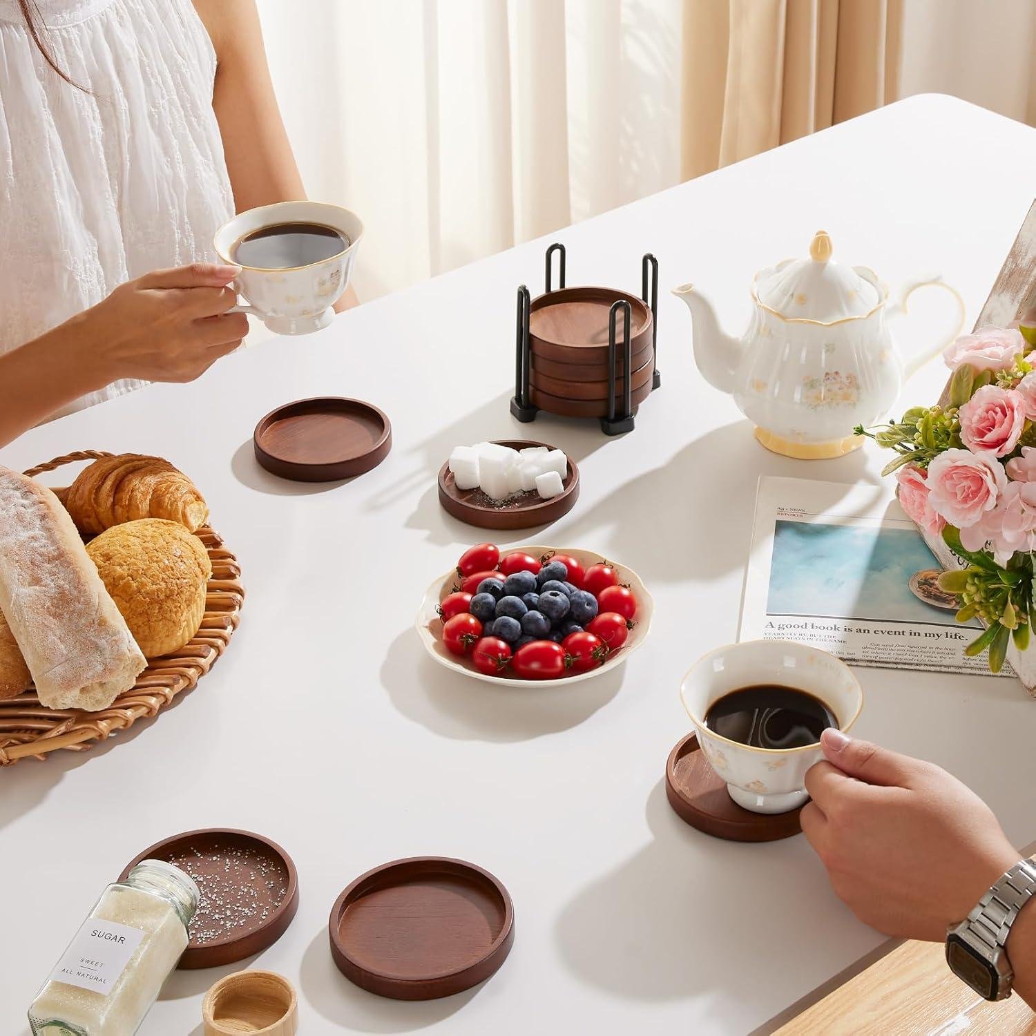 Our Take on Wooden Coasters That Protect & Beautify
