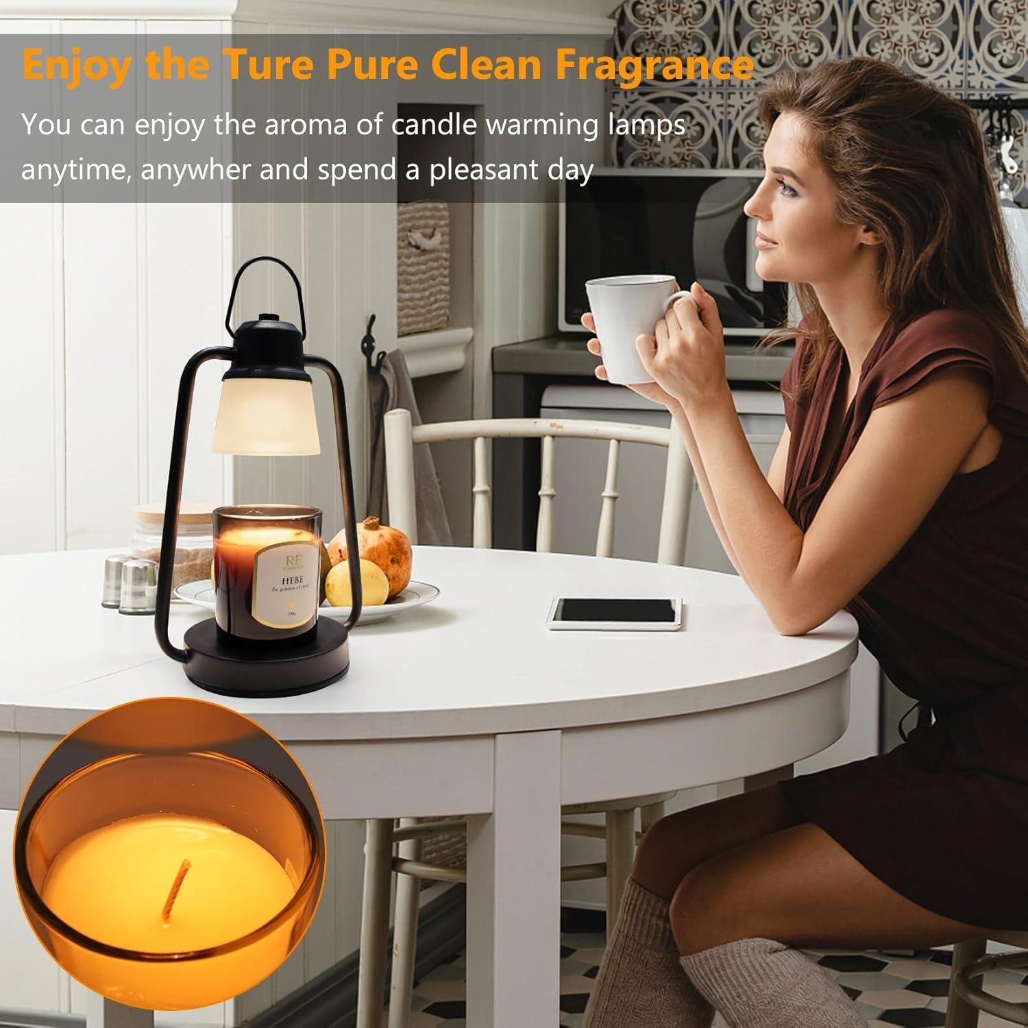 We Love This Vintage Candle Warmer: Safe & Stylish