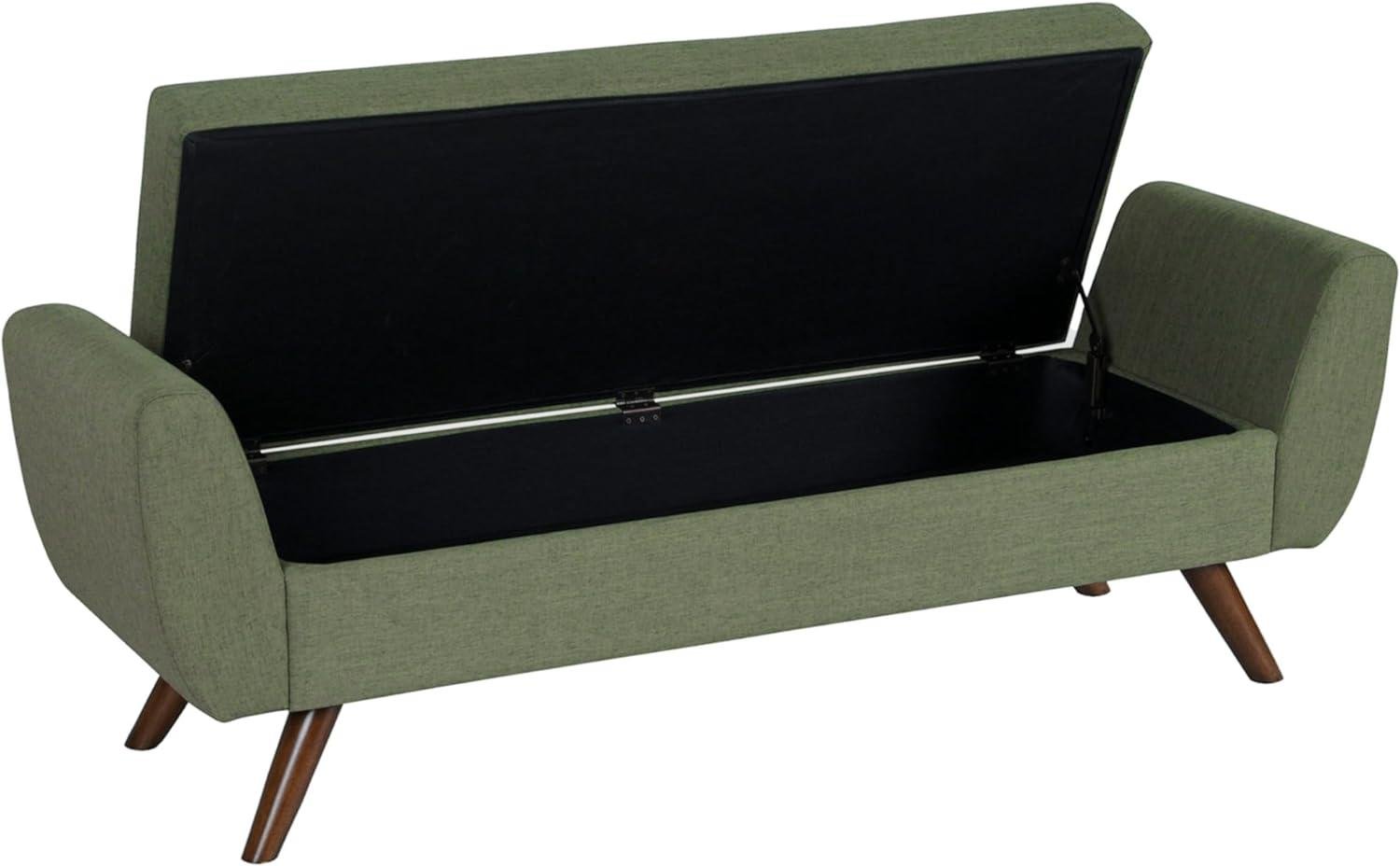 Our Review: HomePop Modern Olive Green Storage Bench for Every Room