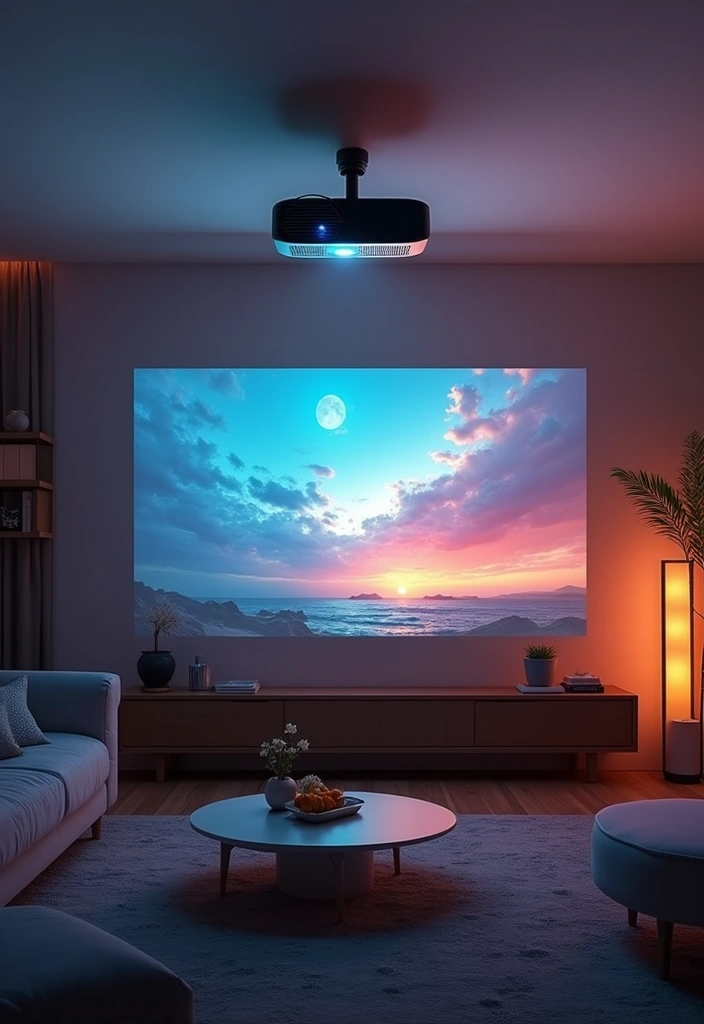 10 Home Theater Ideas That Will Transform Your Living Room into a Cinema Paradise (Don’t Miss #4!) - 1. Invest in a High-Quality Projector
