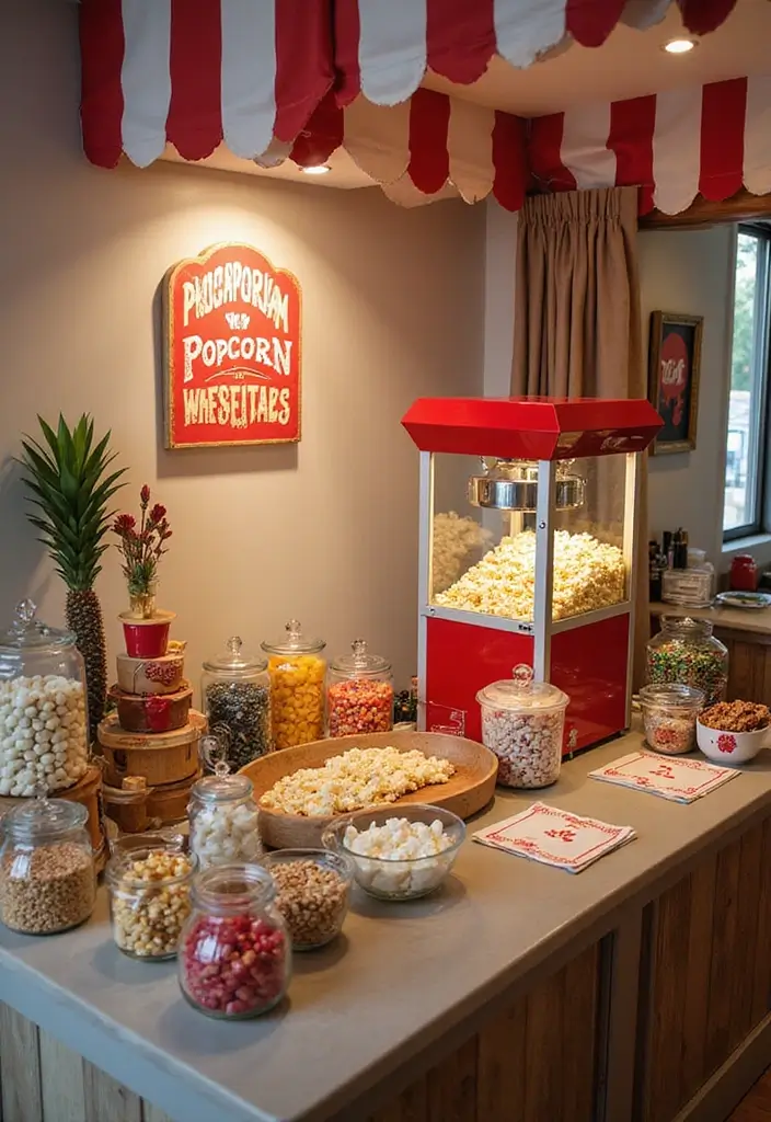 10 Home Theater Ideas That Will Transform Your Living Room into a Cinema Paradise (Don’t Miss #4!) - 8. Create a Snack Bar