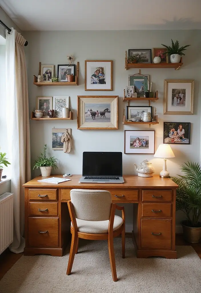 15 Home Office Retreats That'll Skyrocket Your Productivity (and Look Amazing!) - 10. Personal Touches
