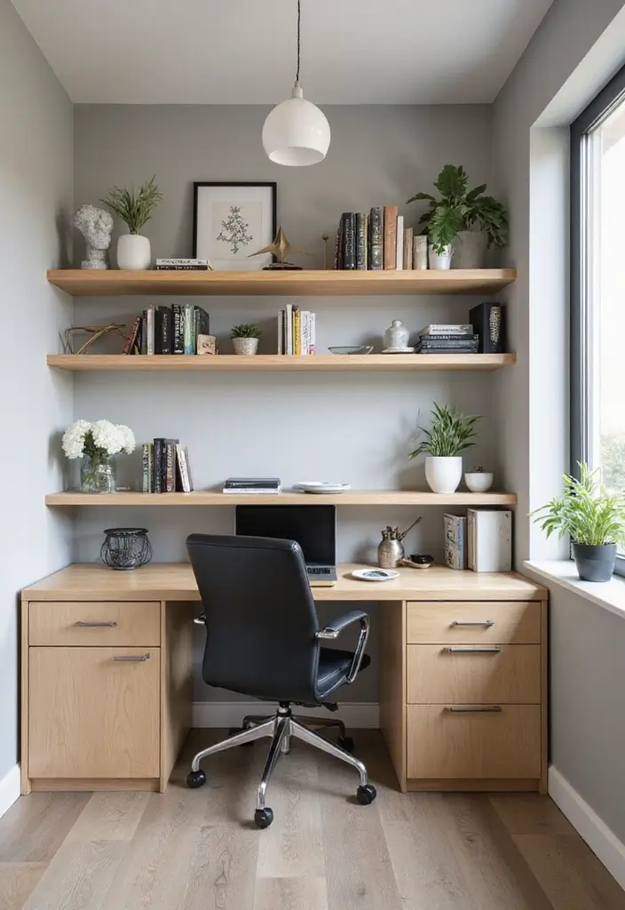 15 Home Office Retreats That'll Skyrocket Your Productivity (and Look Amazing!) - 12. Multi-Functional Space